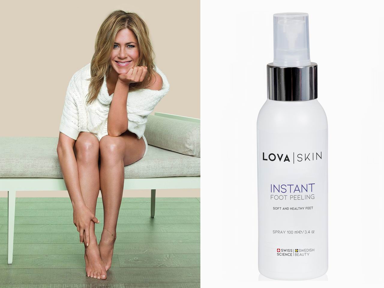 LOVASKIN Instant Foot Peel - Kit Professionale per Piedi