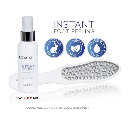 LOVASKIN Instant Foot Peel - Kit Professionale per Piedi