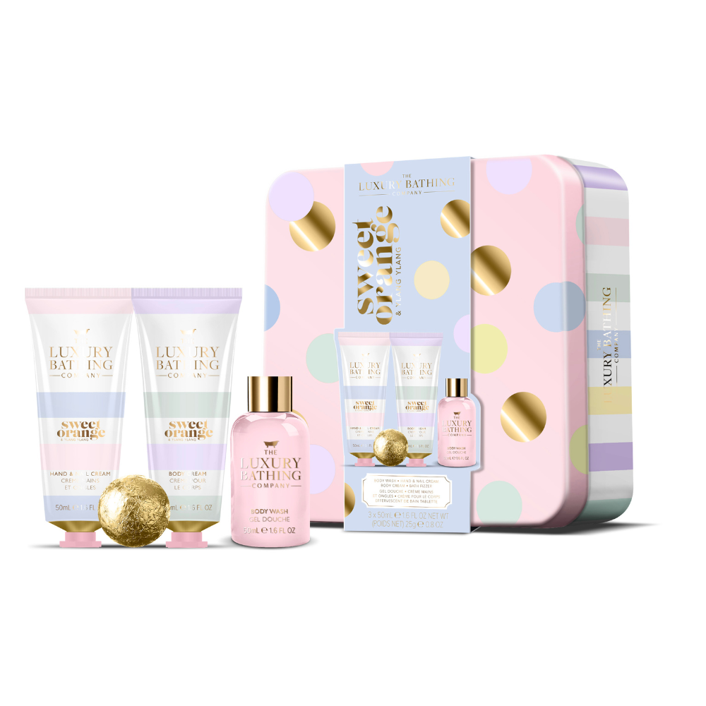 Set Luxury Relax & Unwind "Sweet Orange & Ylang Ylang" - Grace Cole LUXURY BATHING