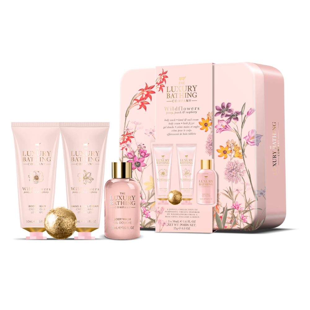 Set Luxury Relax & Unwind Wildflowers - Grace Cole LUXURY BATHING