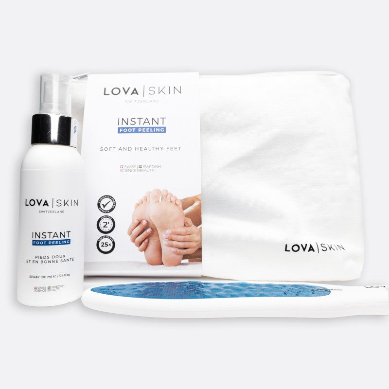 LOVASKIN Instant Foot Peel - Kit Professionale per Piedi