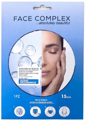 Face Complex maschera in tessuto Acido ialuronico 28gr